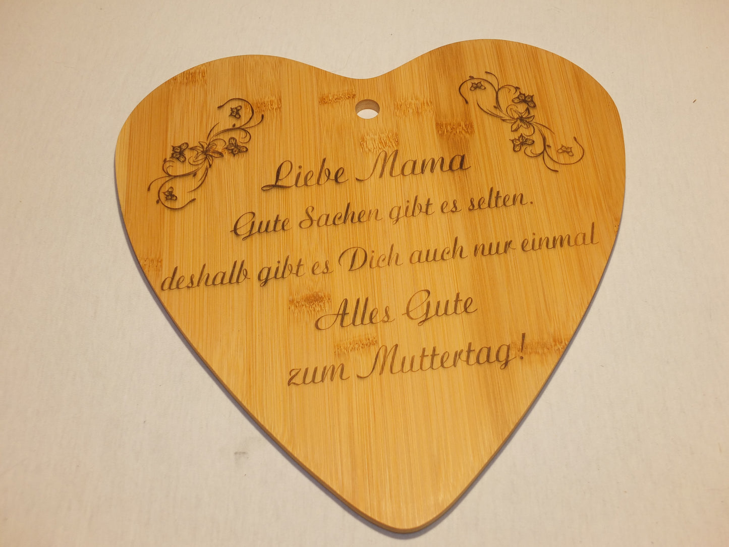 Herz Muttertag Schneidebrett