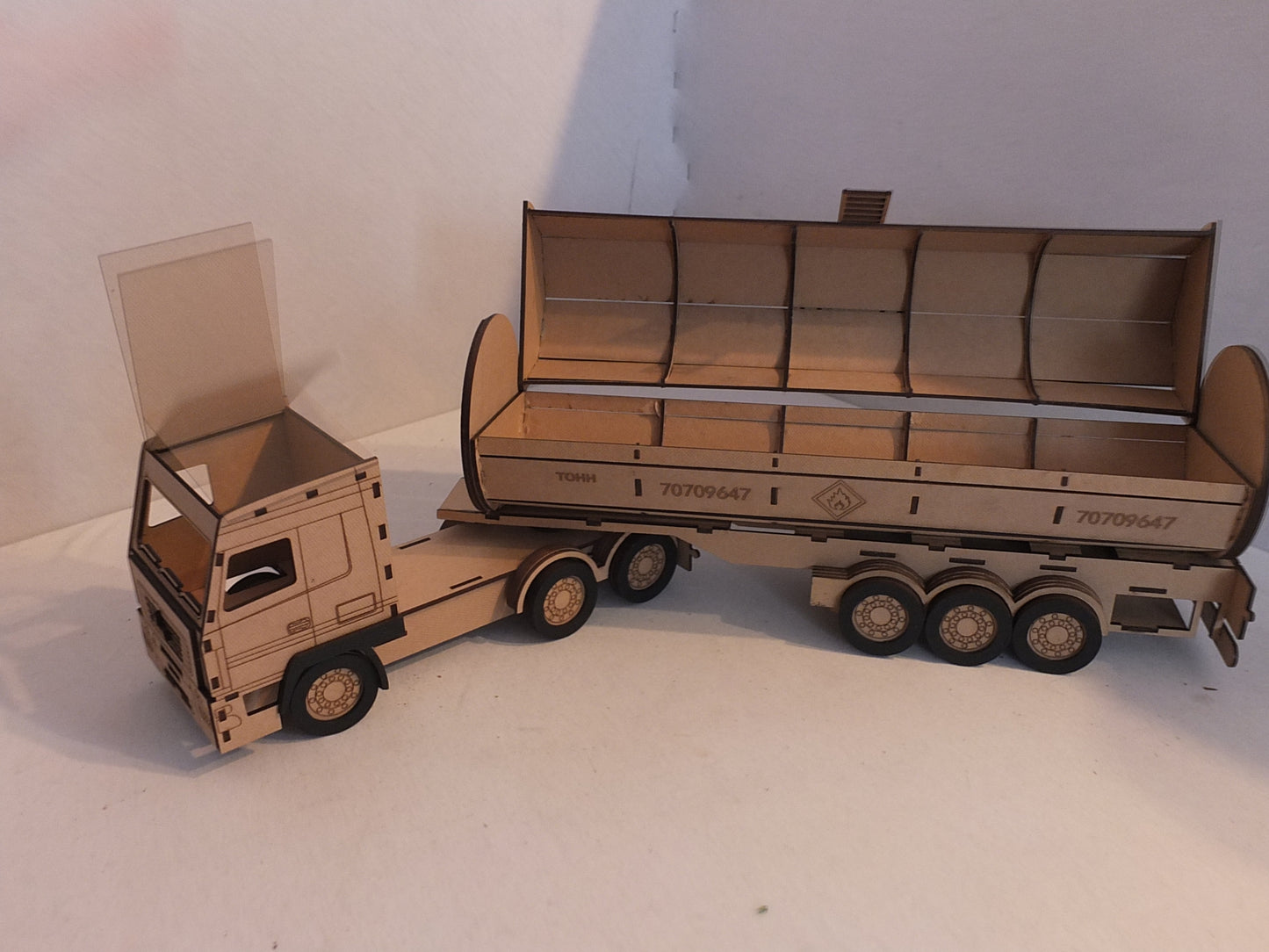 LKW Mit Anhänger