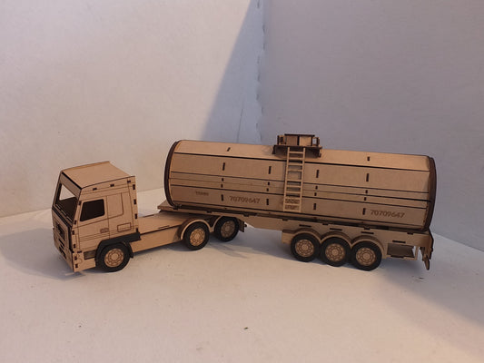 LKW Mit Anhänger